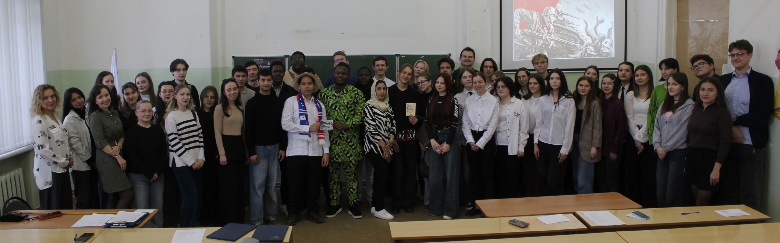 The Ulyanovsk State Pedagogical University hosted the IId International Song and Poetry Marathon "Lines scorched by the war..." dedicated to Victory Day in the Great Patriotic War