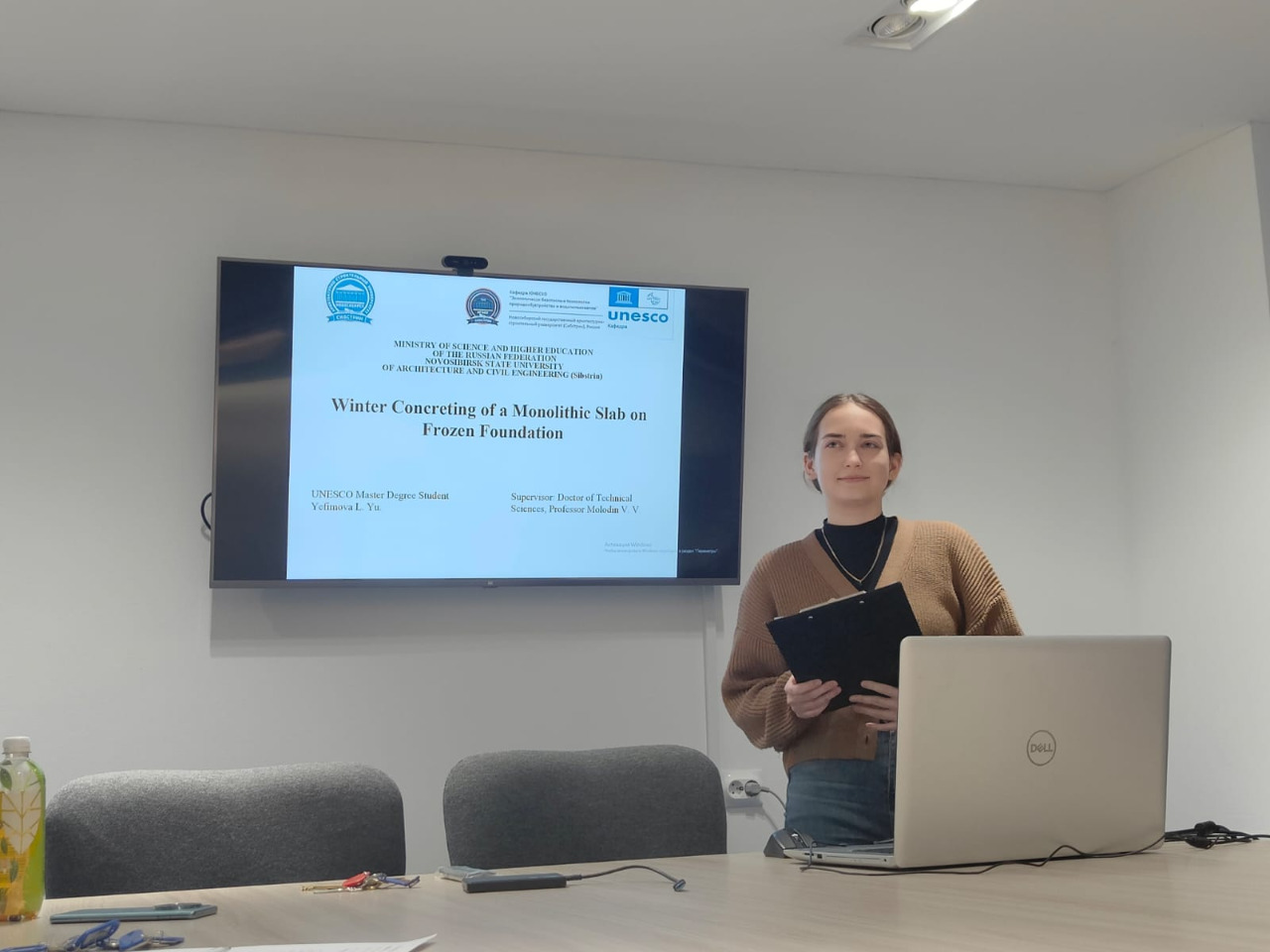 Diplomacy of Science of the UNESCO Chair "Environmentally Safe Technologies for Land Reclamation and Water Management" of Novosibirsk State University of Architecture and Civil Engineering (Sibstrin)